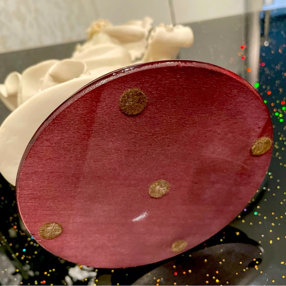 Giuseppe Armani Vintage Capodimonte Figurine " Bride on Balaustre" #0885F MINT - Picture 9 of 9